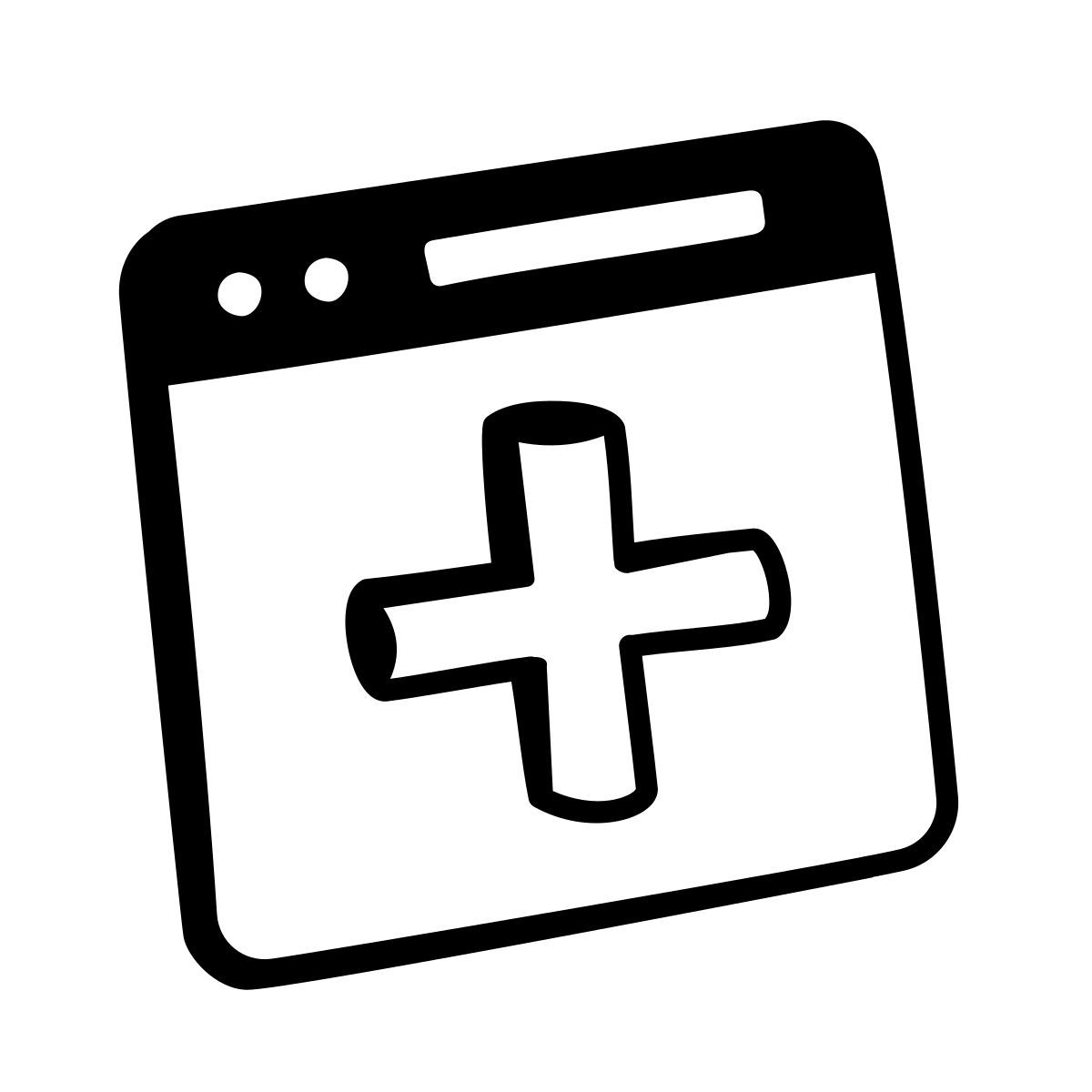 comic style new window icon