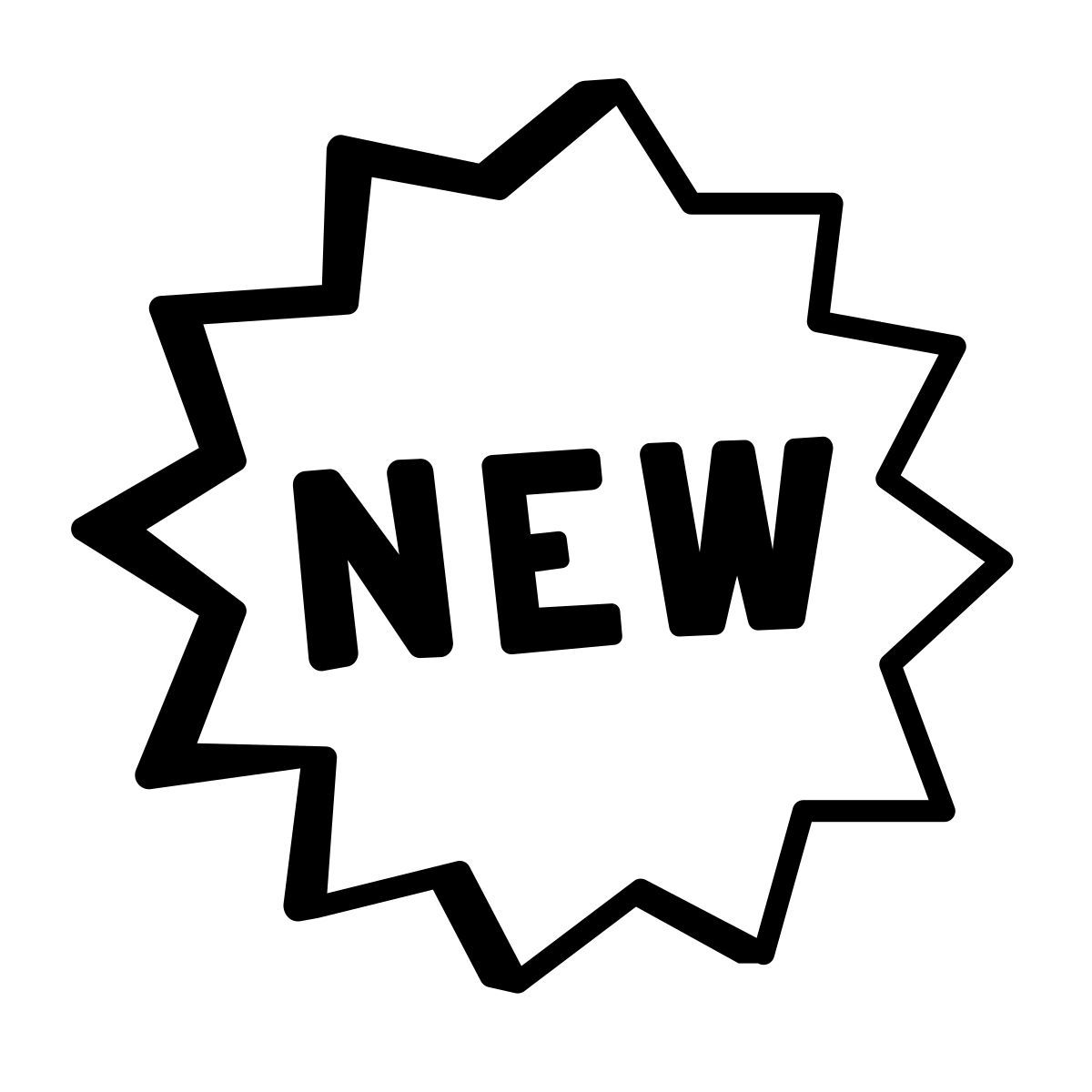 comic style 新しい icon