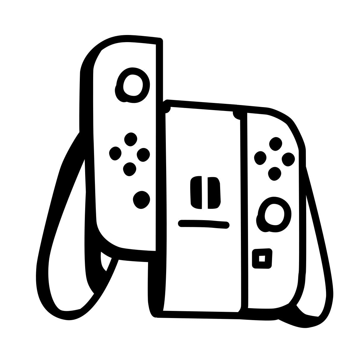 comic style 任天堂开关 icon