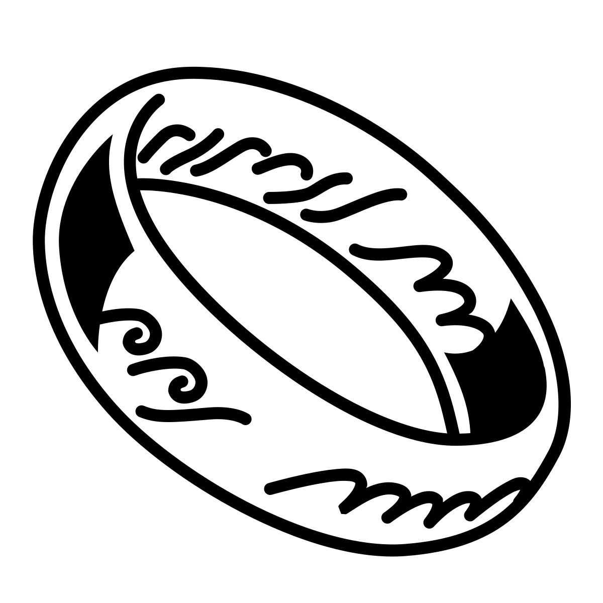 comic style ein ring icon
