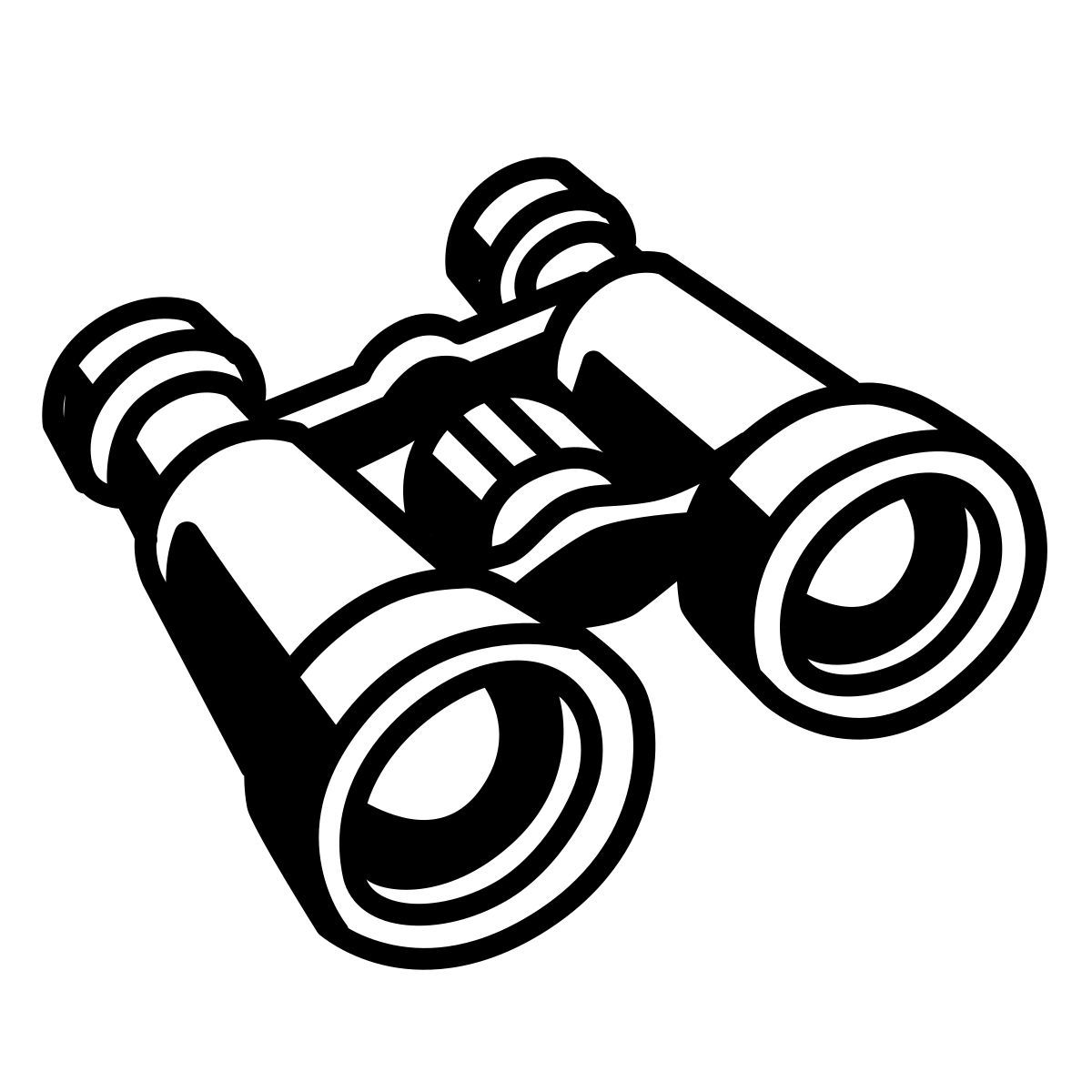 comic style театральный бинокль icon