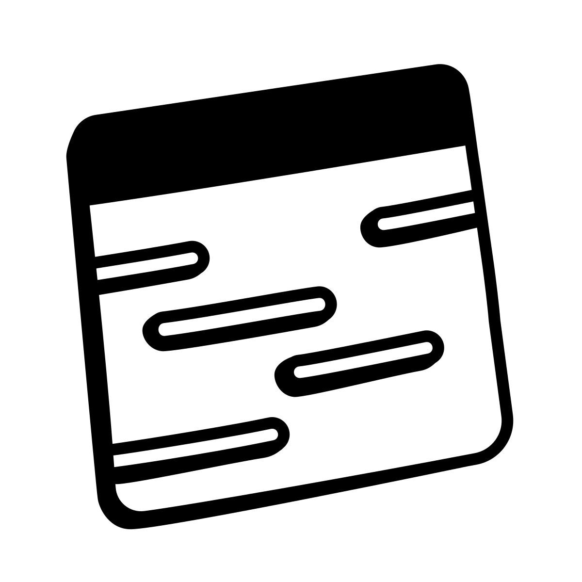comic style outline icon