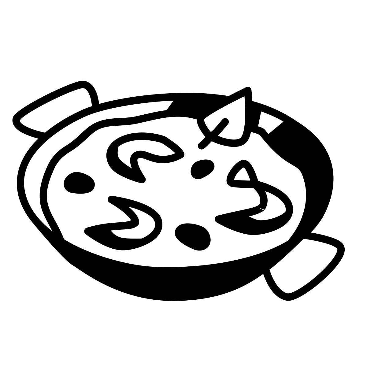 comic style paelha icon
