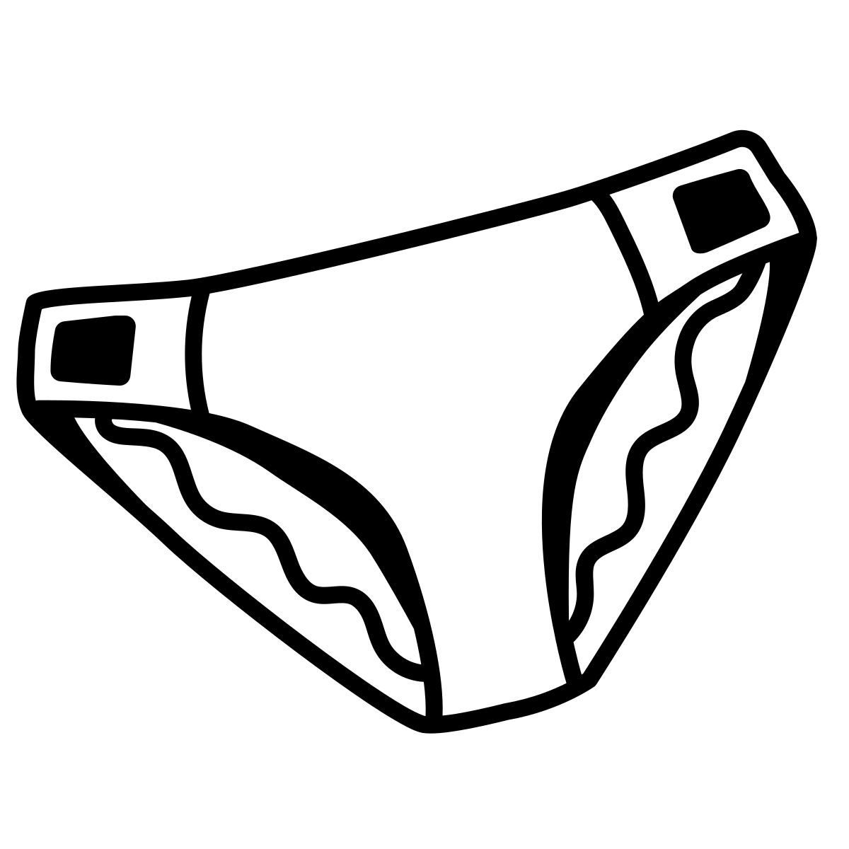 comic style 팬티 icon