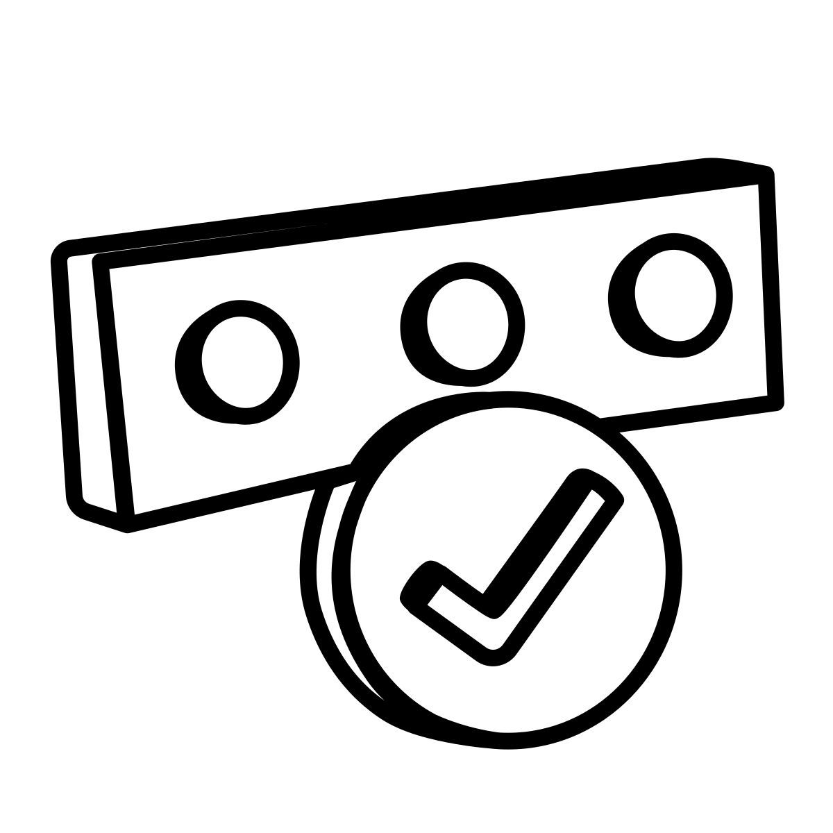 comic style verifica della password icon