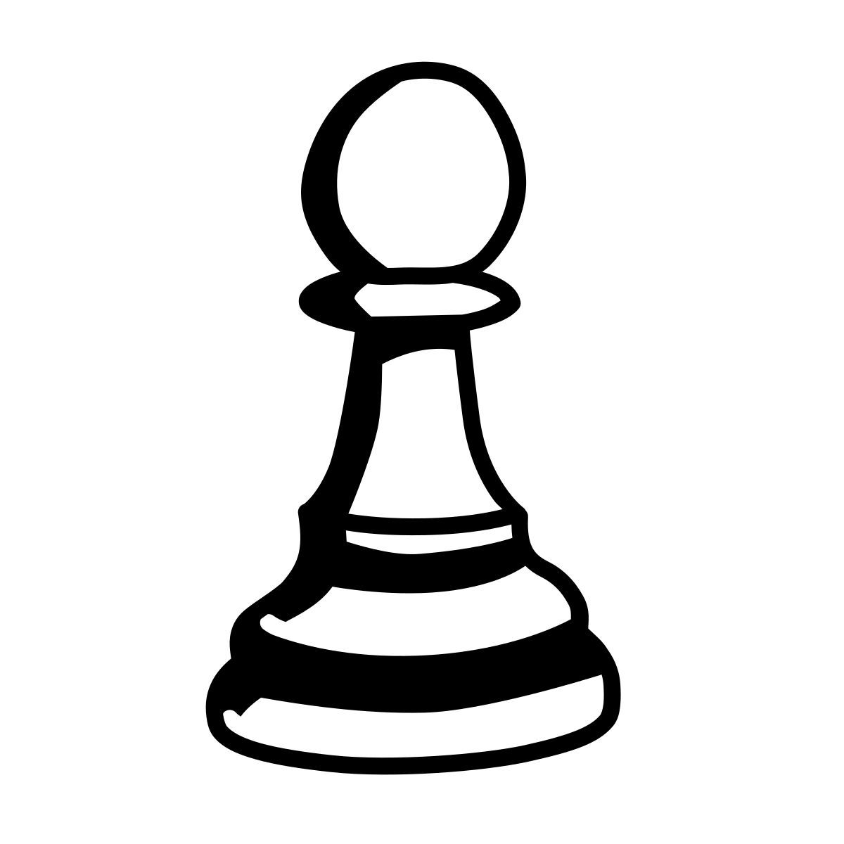 comic style pedone icon