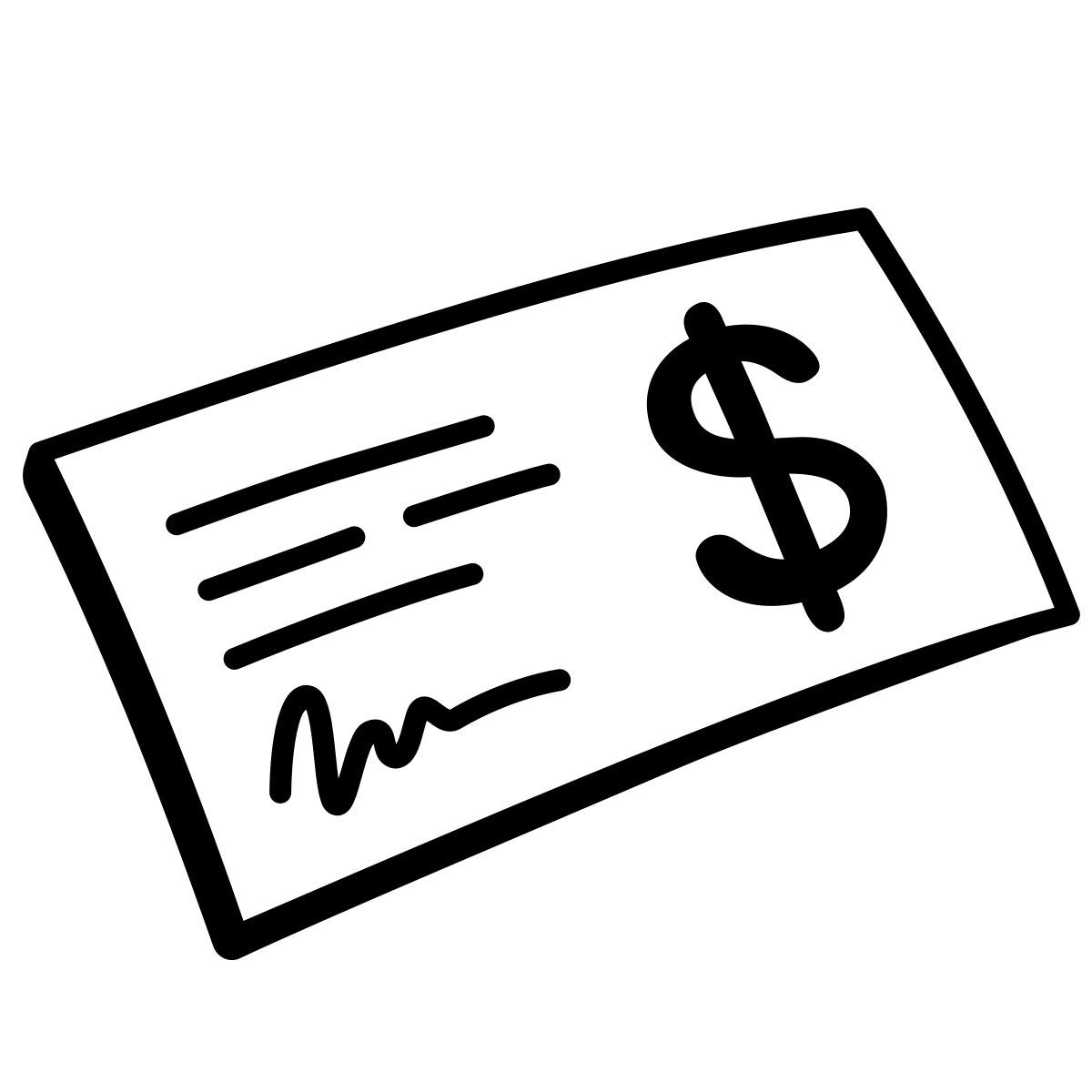 comic style busta paga icon