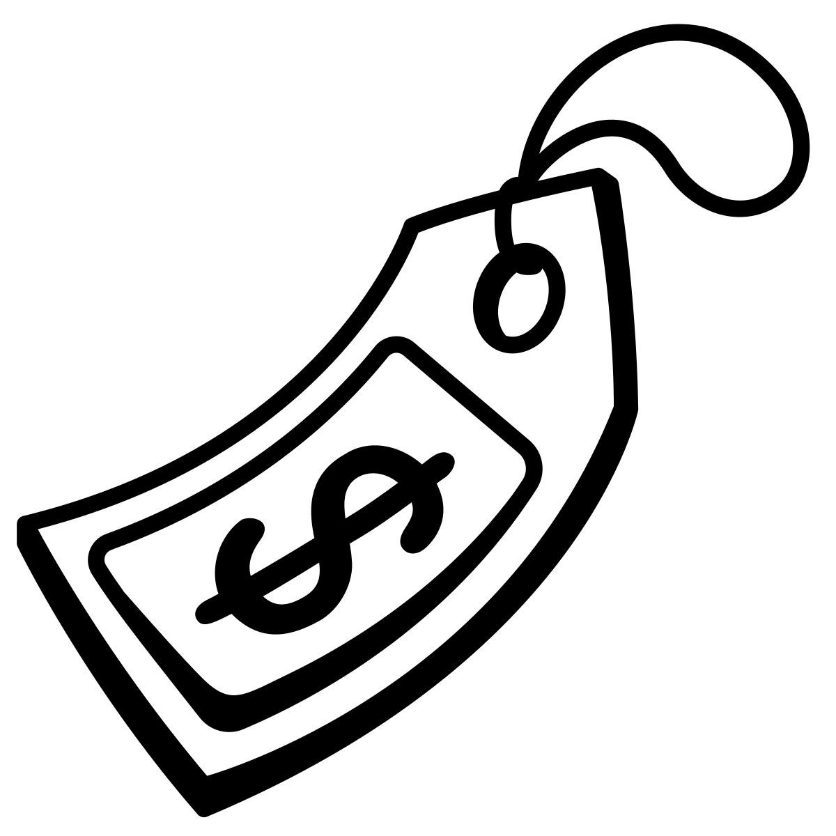 comic style etiqueta de precio usd icon