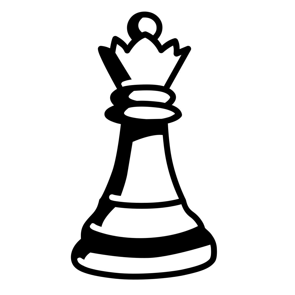 comic style königin icon