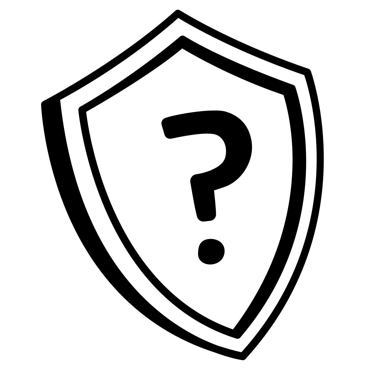 comic style query icon