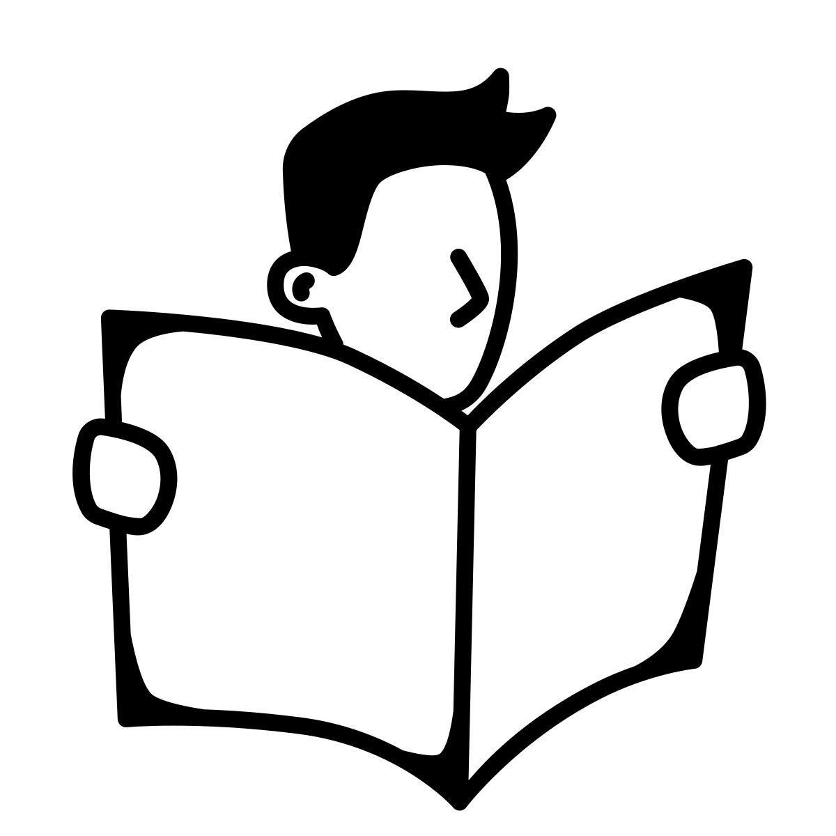comic style lecture icon