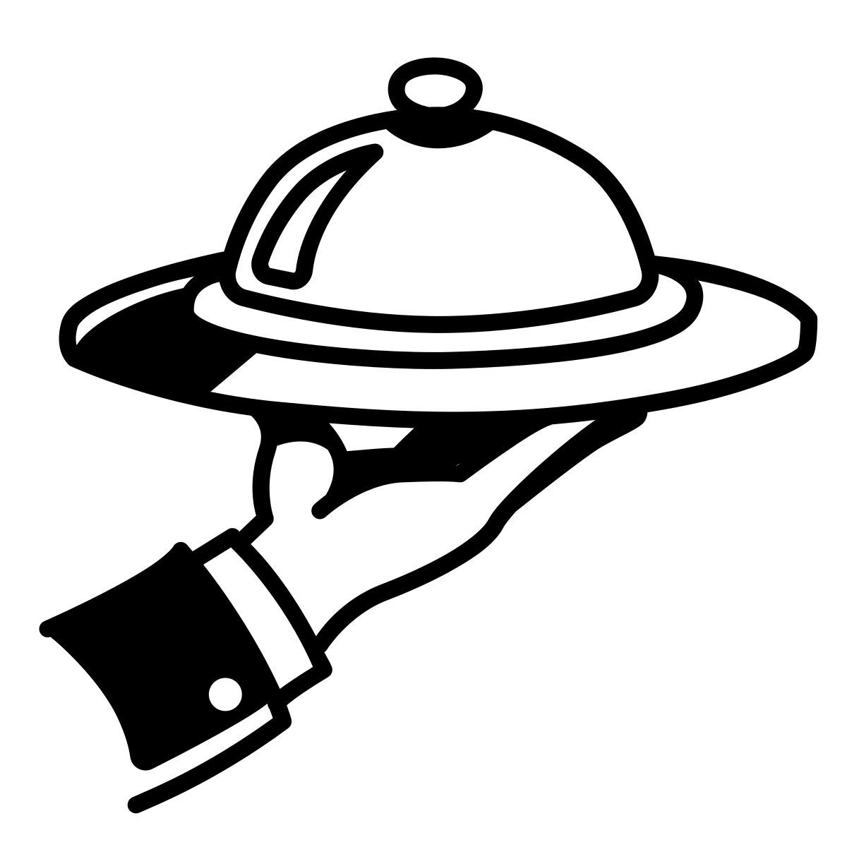 comic style レストランピックアップ icon