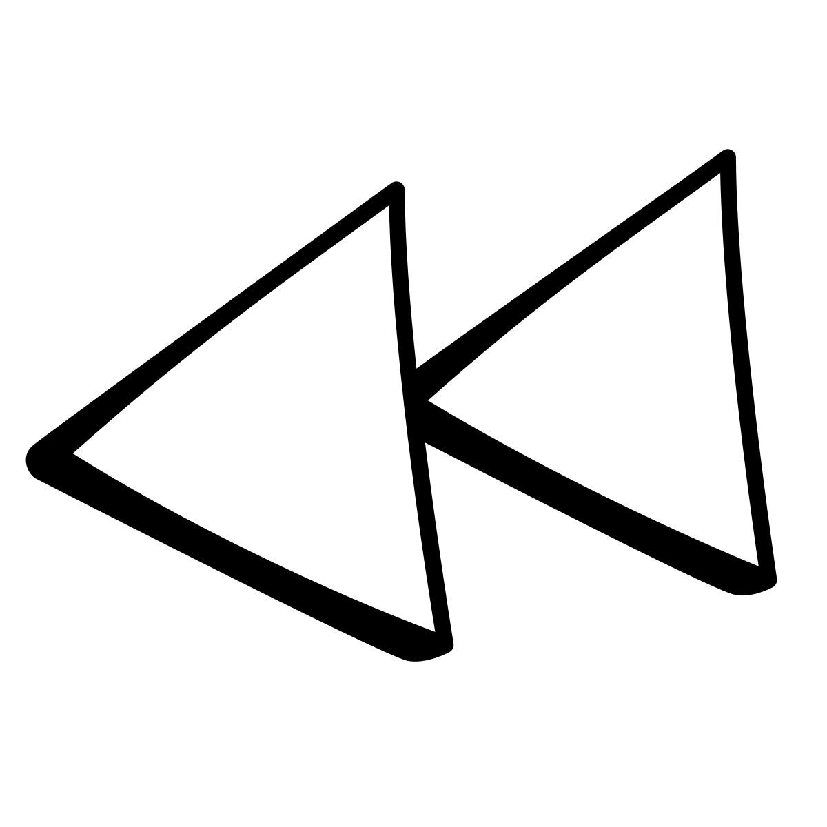 comic style 倒带 icon