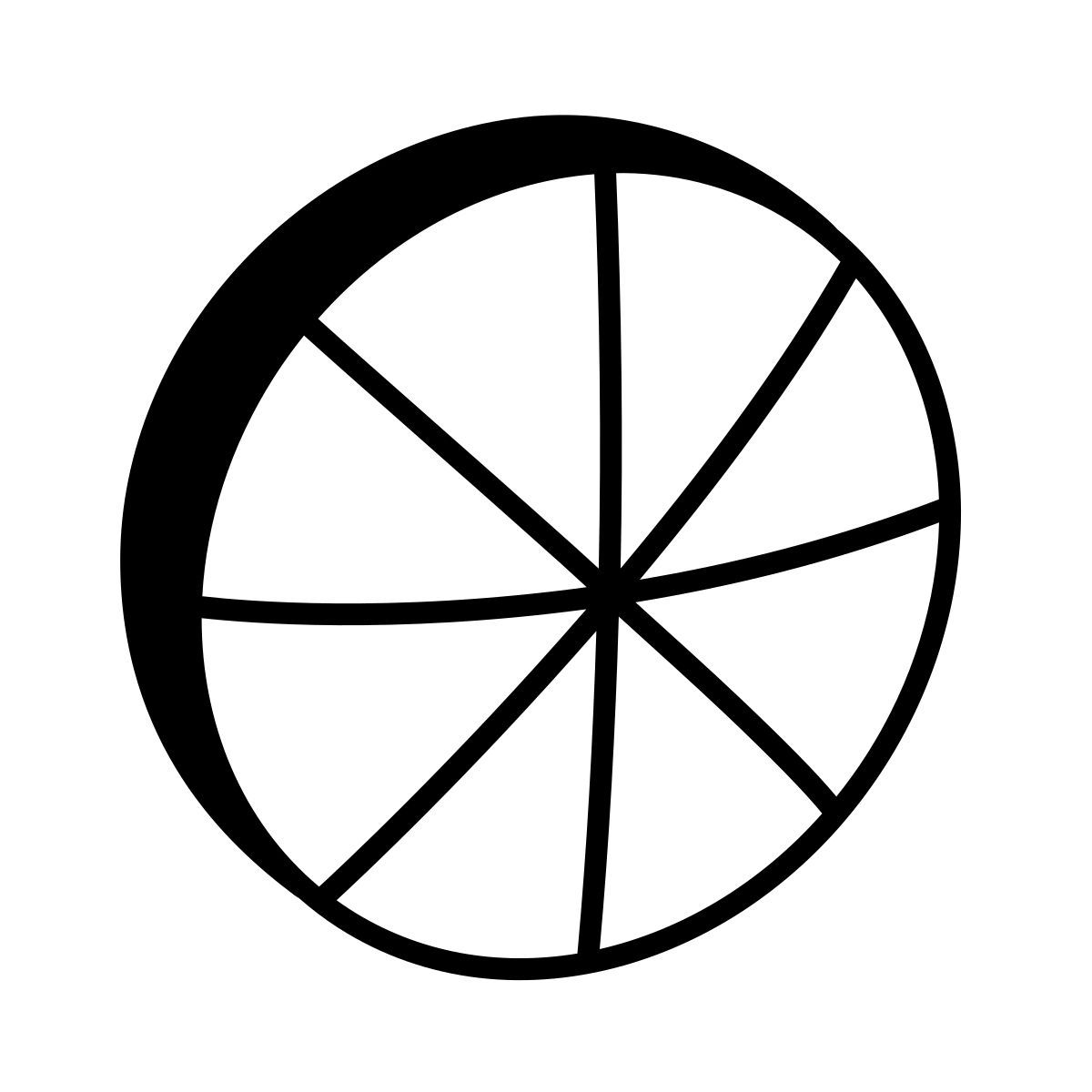 comic style rgb kreis 1 icon