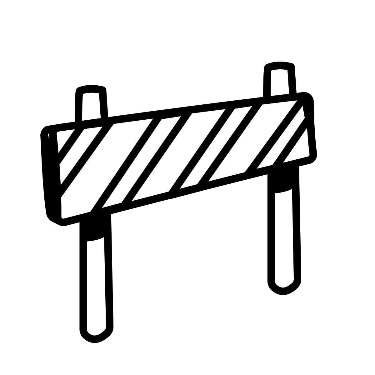 comic style bloqueo icon