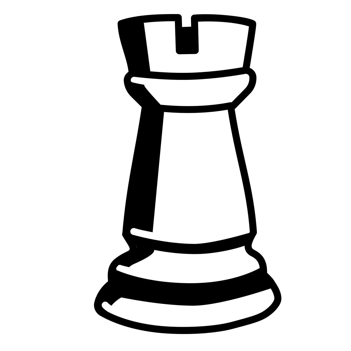 comic style turm icon