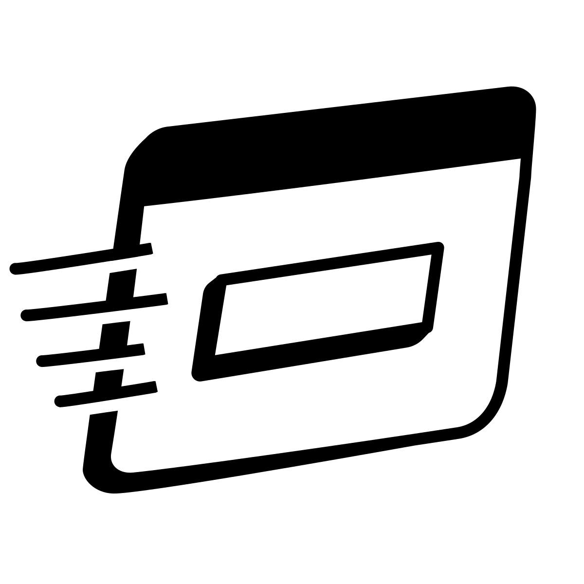 comic style run command icon