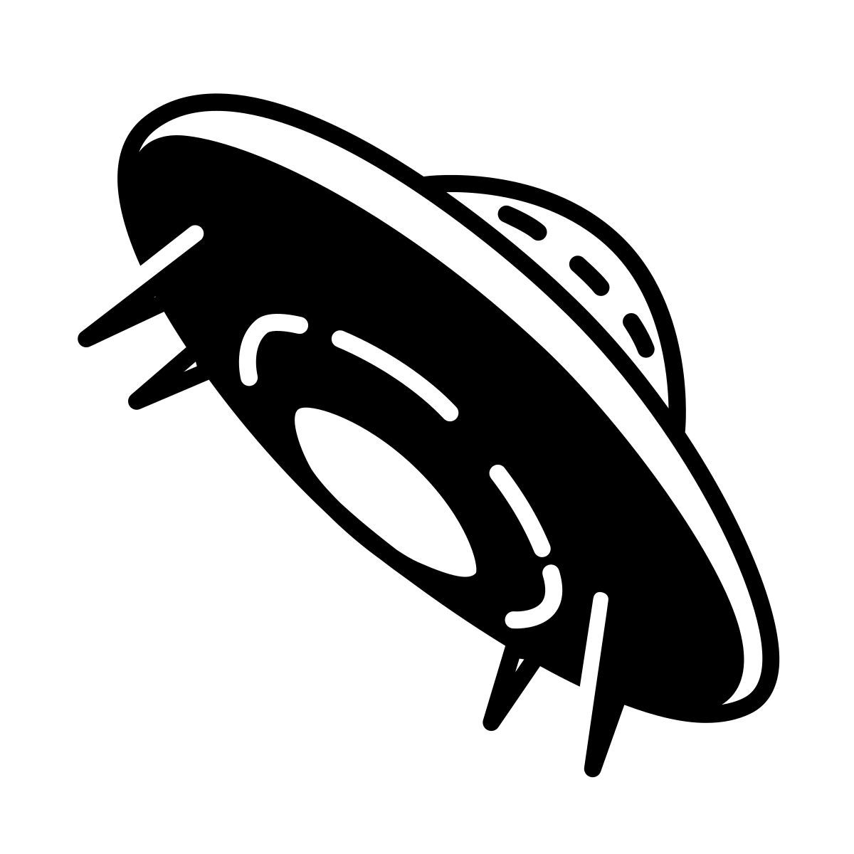 comic style fantascienza icon