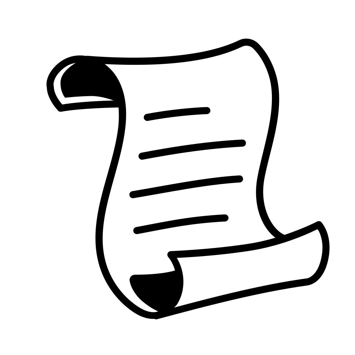comic style script icon