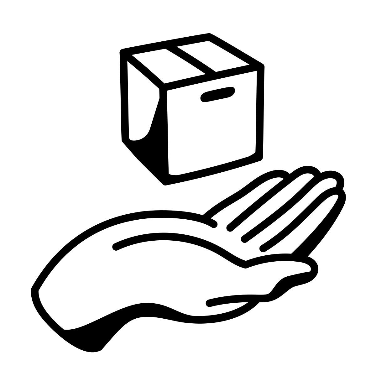 comic style vender icon