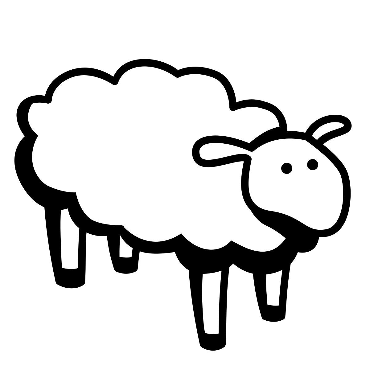 comic style pecora icon