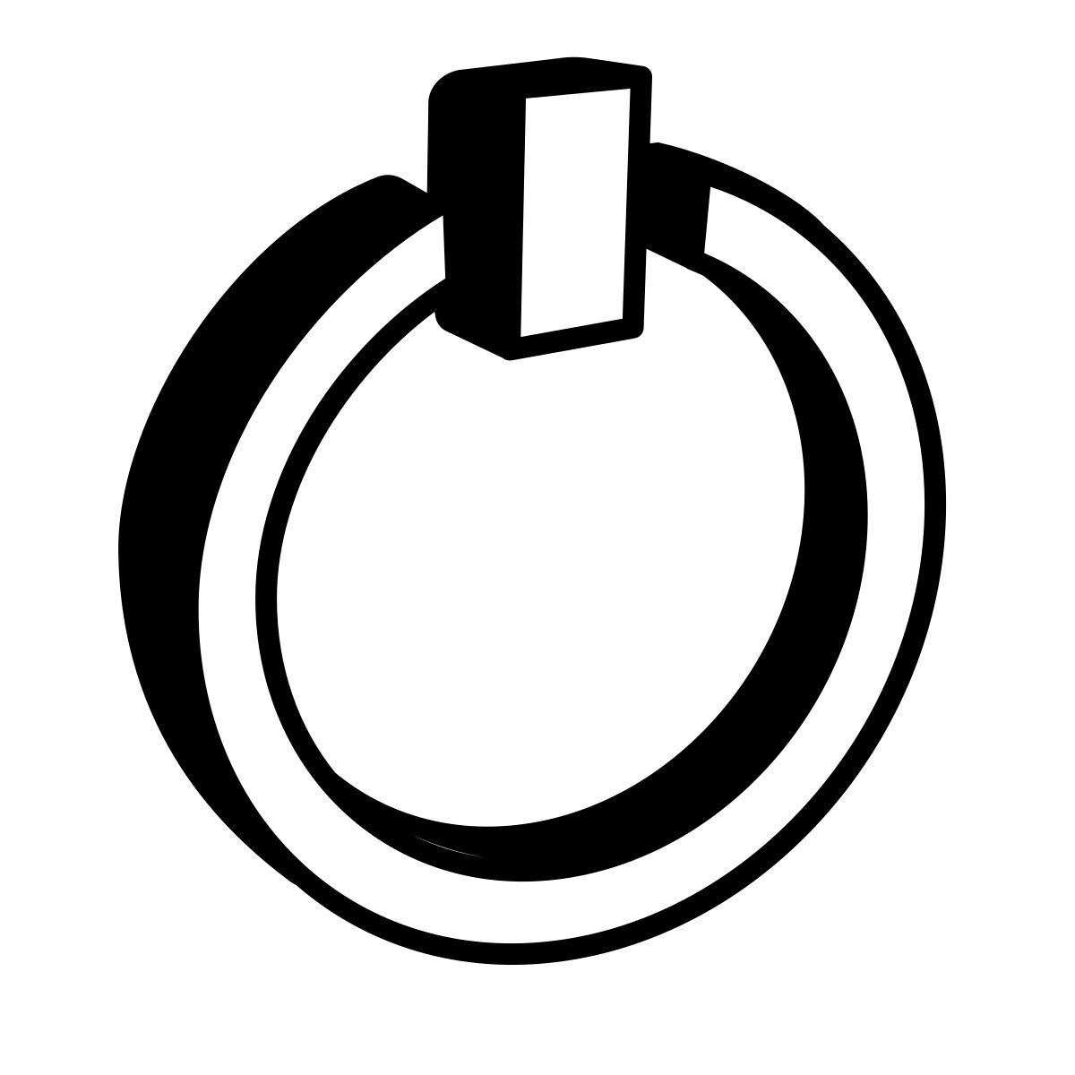 comic style spegnere icon