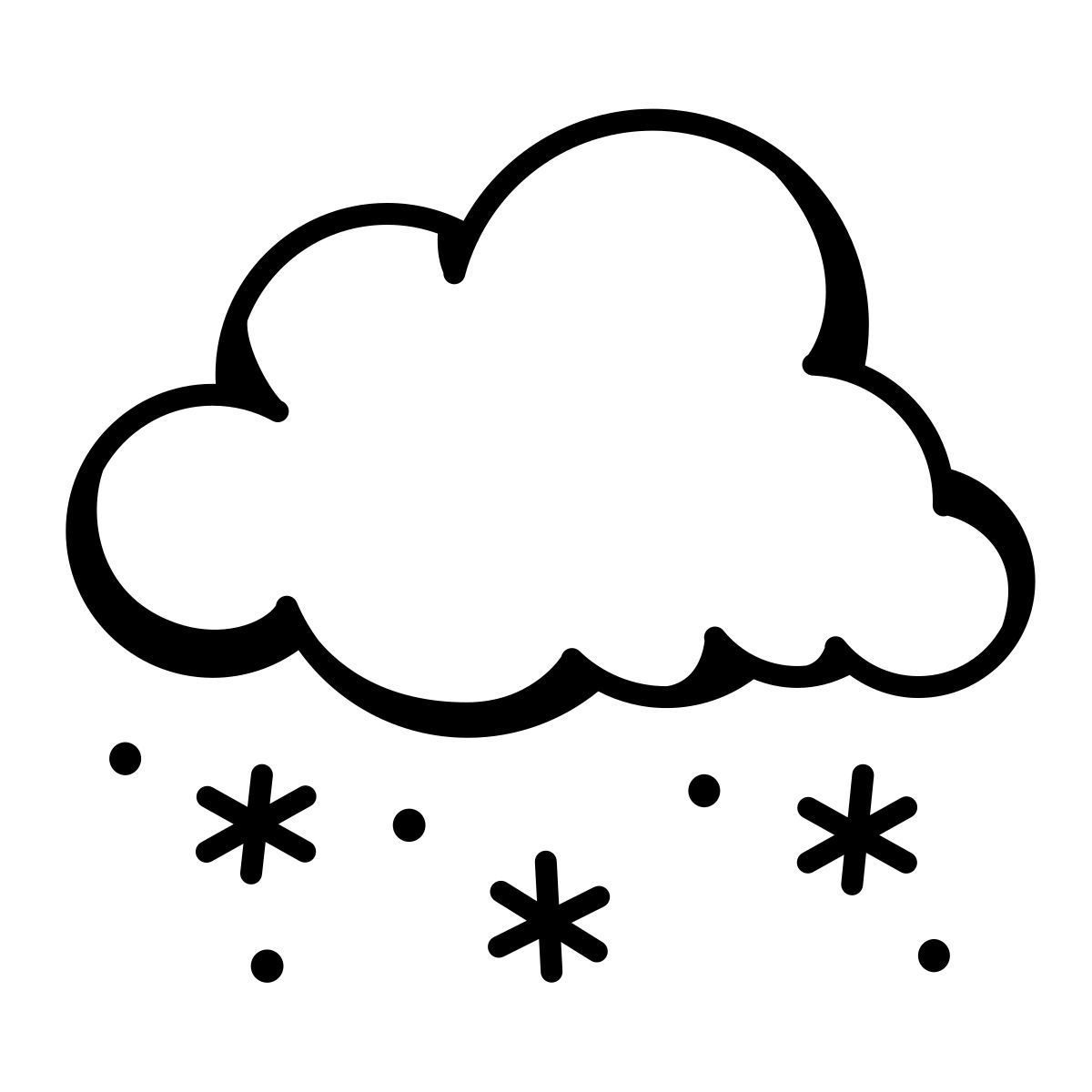 comic style schnee icon