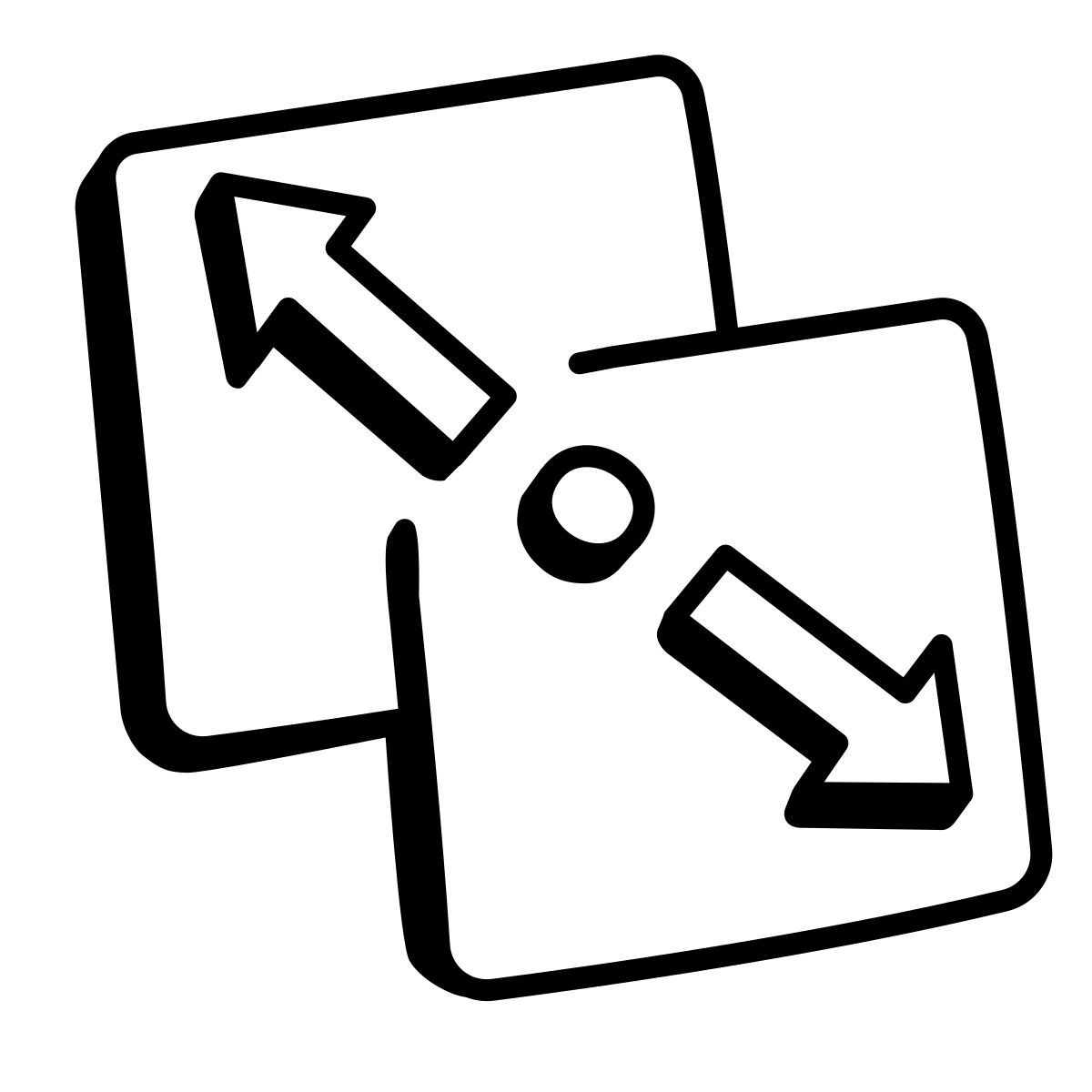 comic style dividir arquivos icon