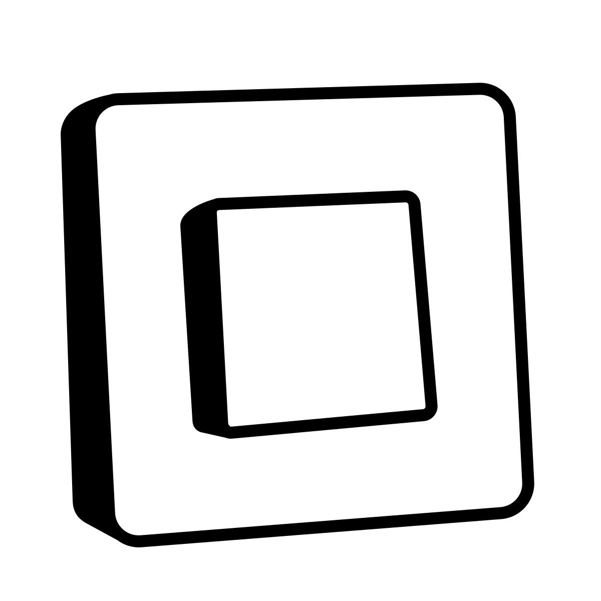 comic style 停止平方 icon