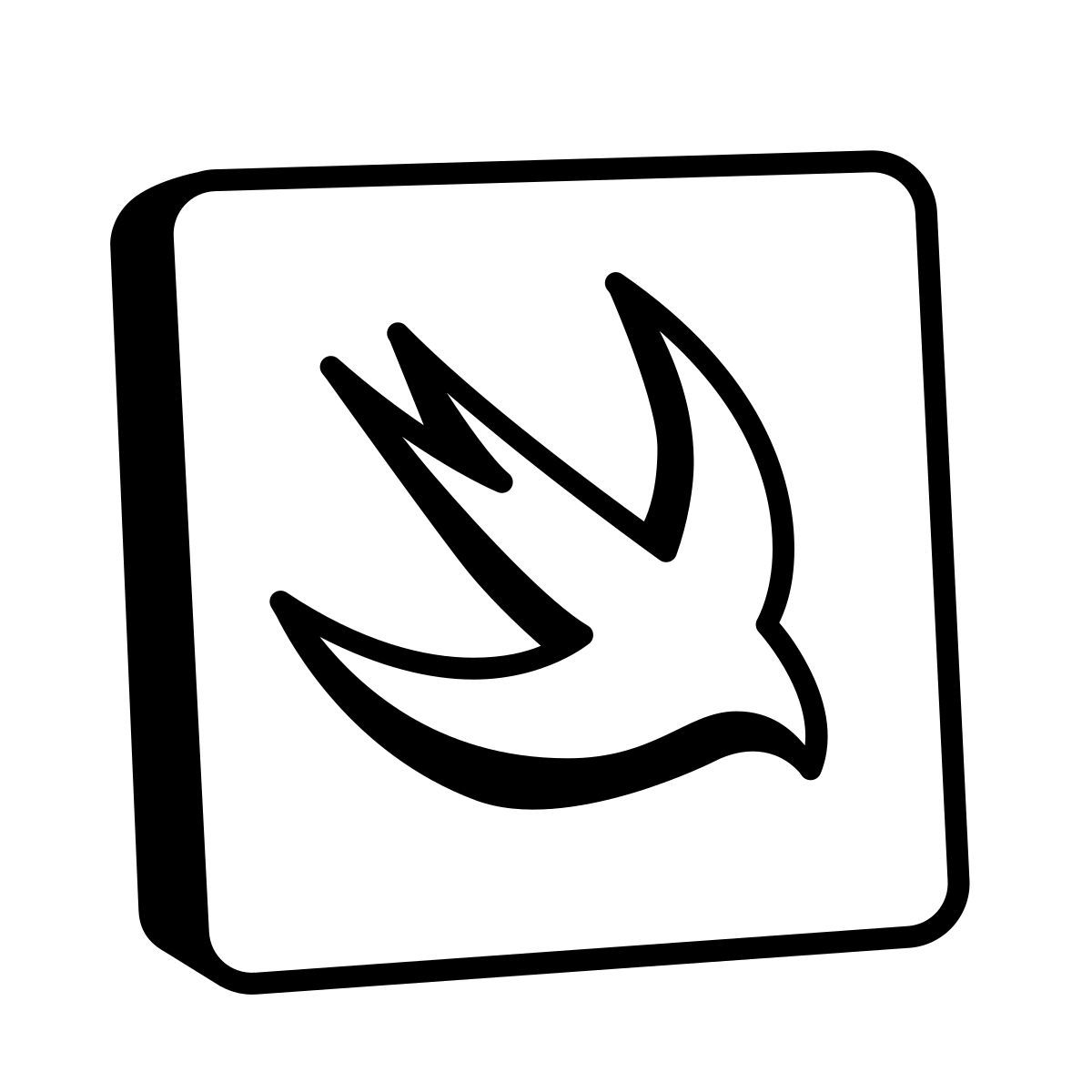 comic style swift icon