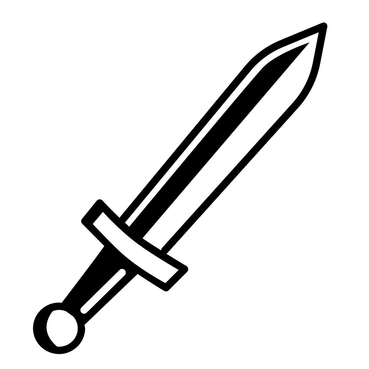 comic style espada icon