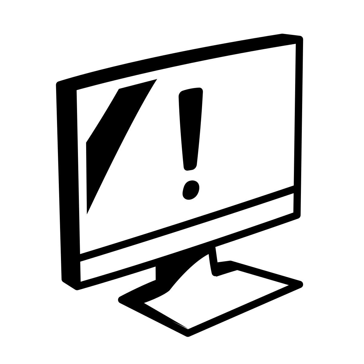 comic style system report icon