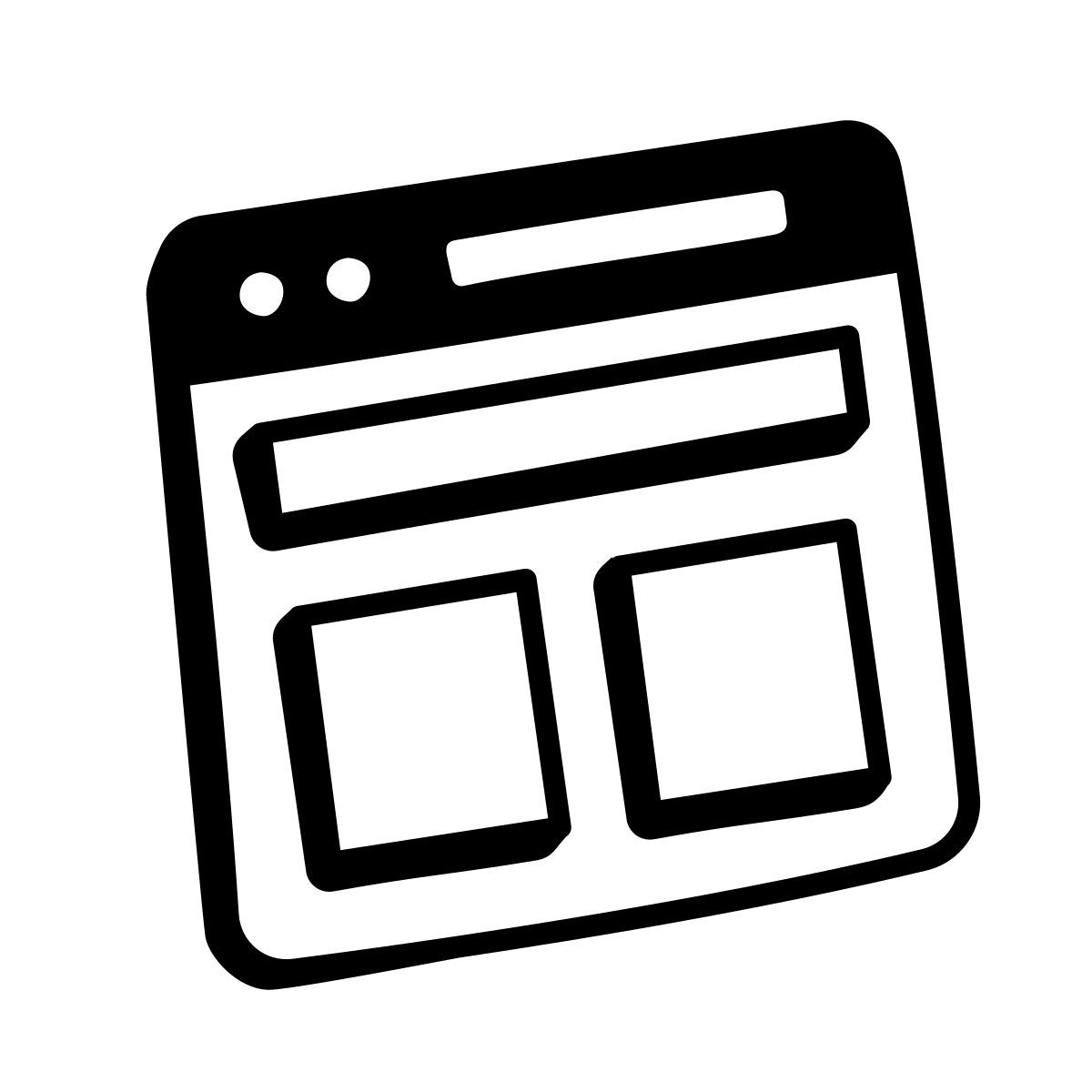 comic style template icon