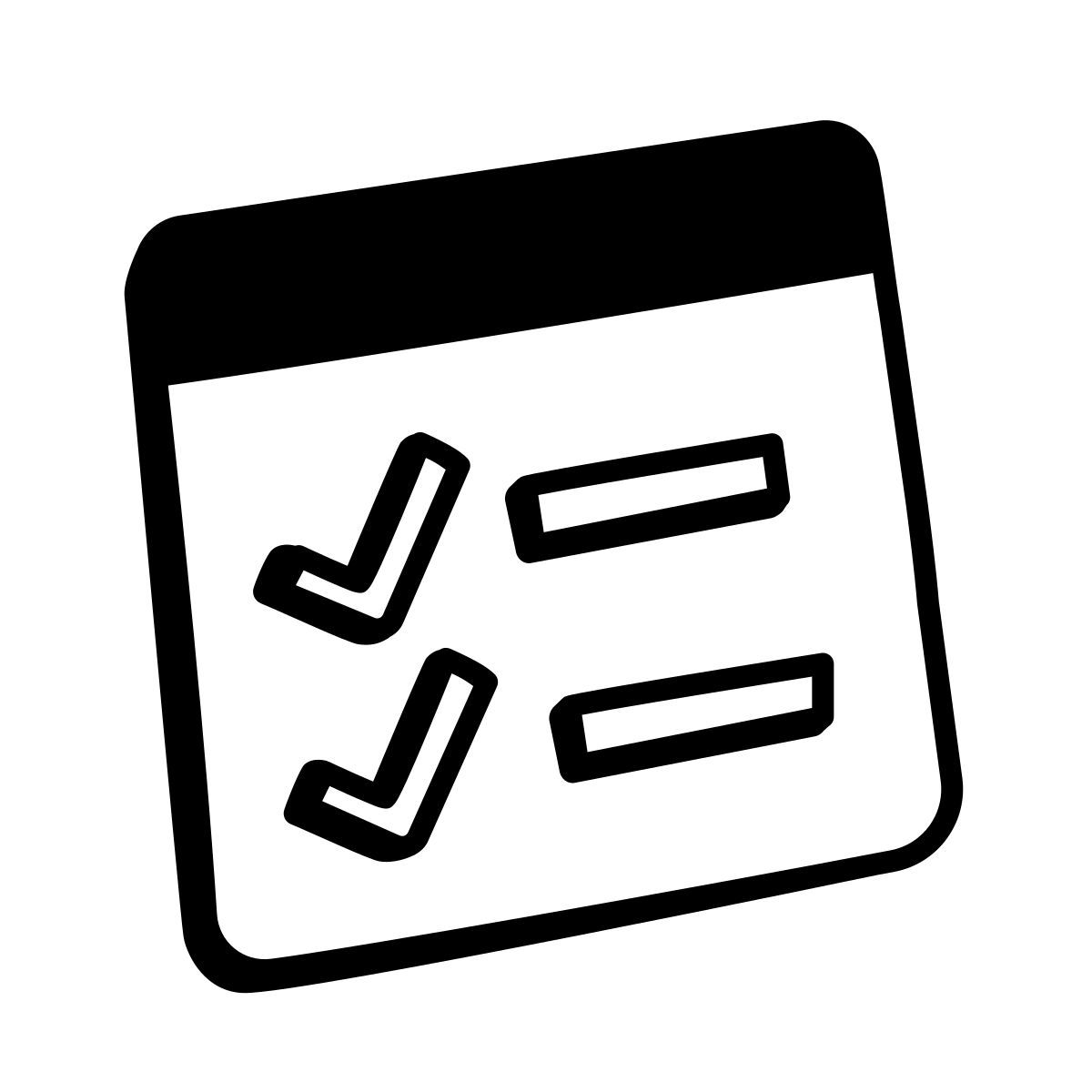 comic style test icon