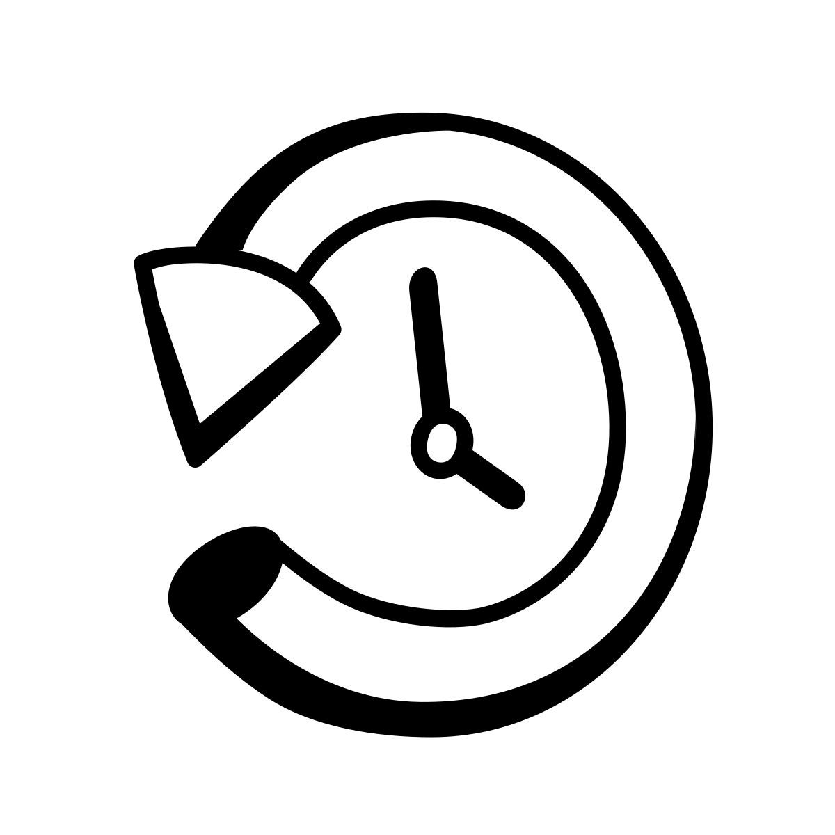 comic style vergangenheit icon