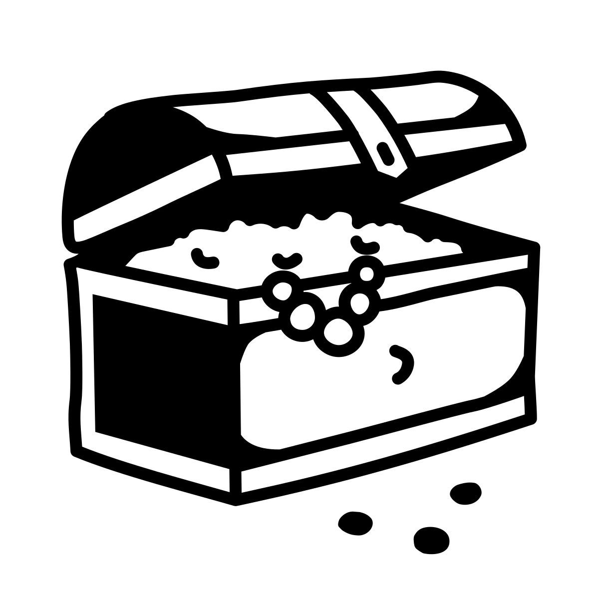 comic style 百宝箱 icon