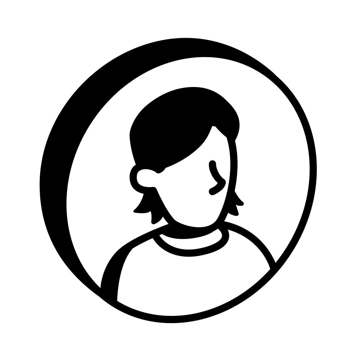 comic style profile icon