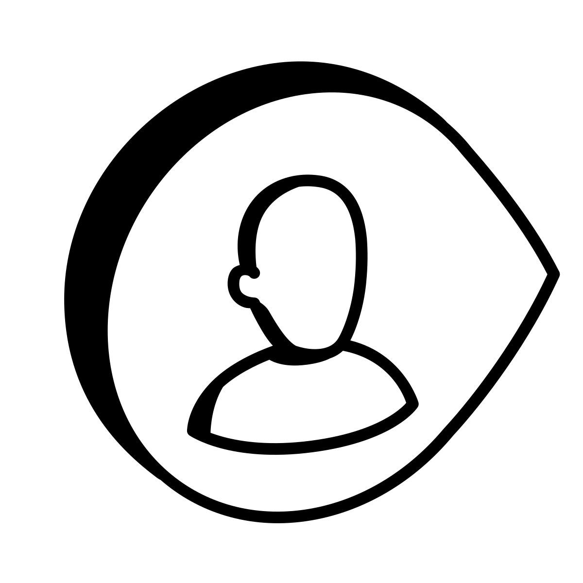 comic style username icon