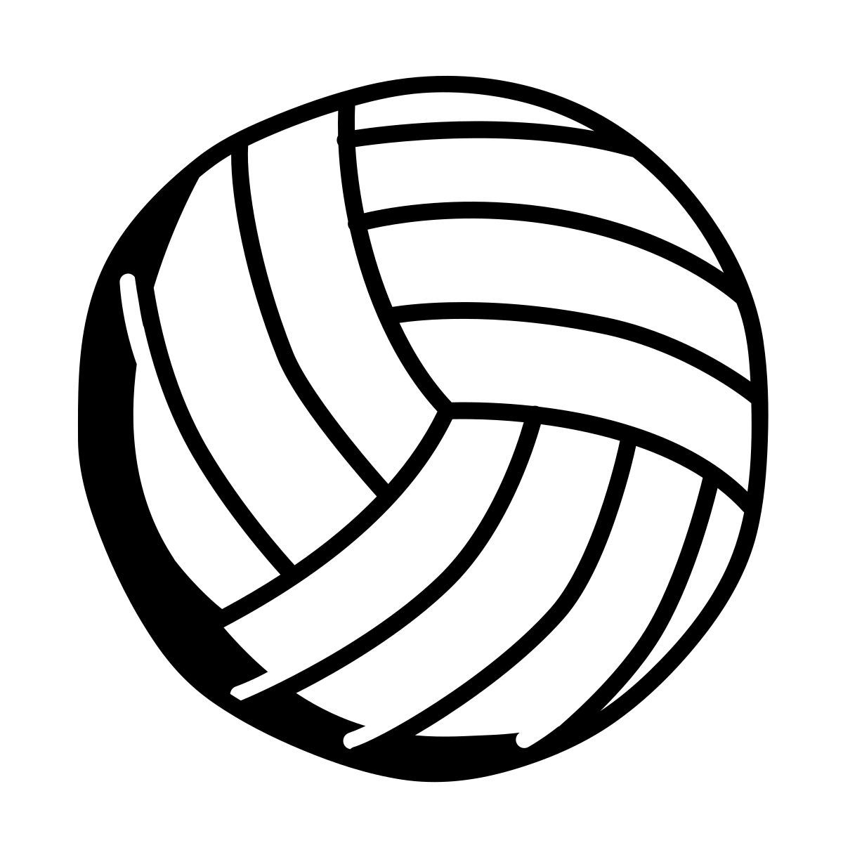 comic style pallavolo icon