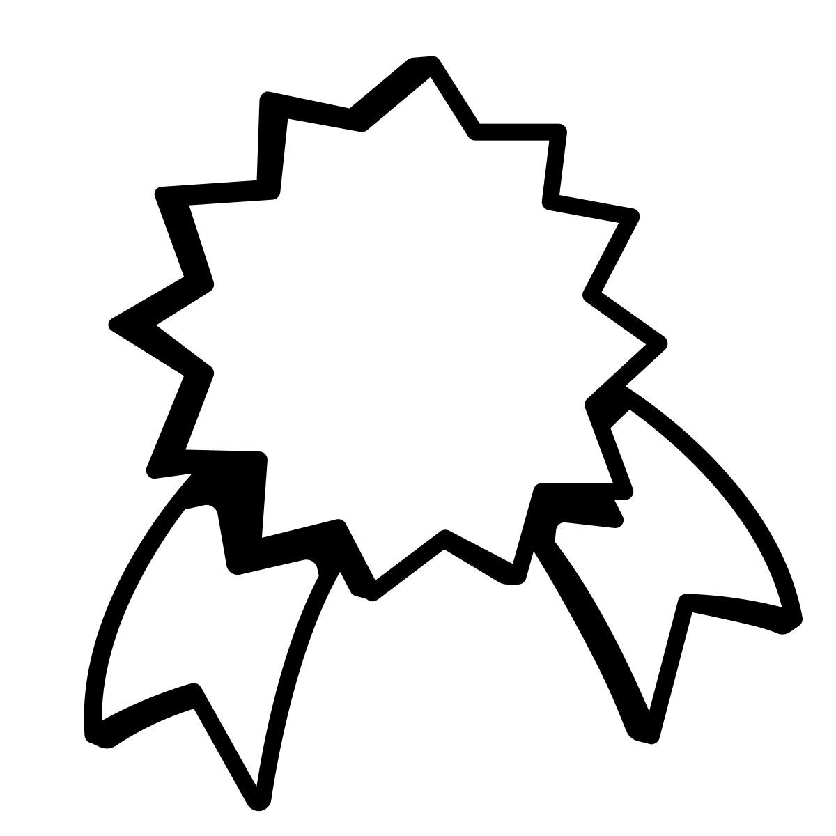 comic style garantia icon