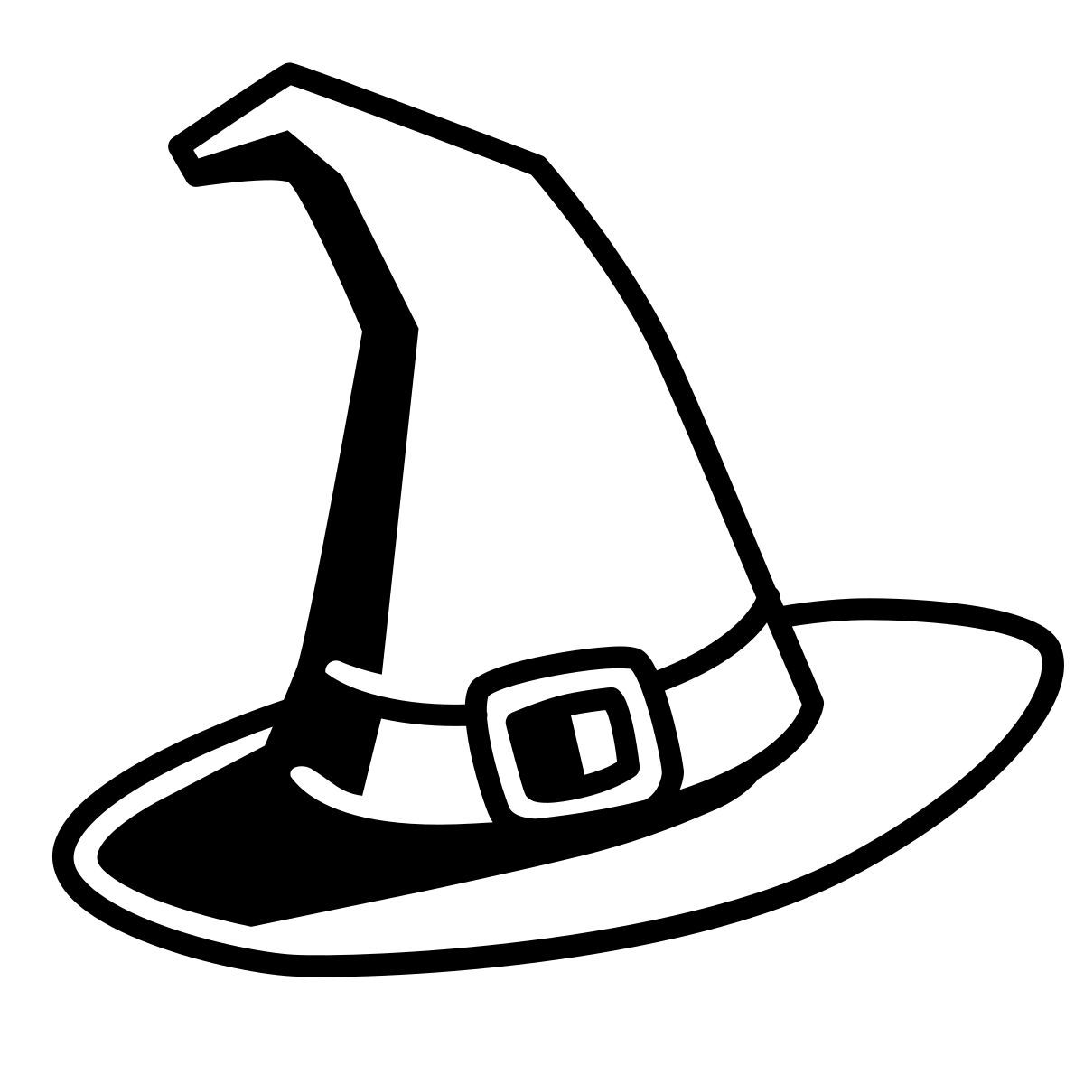 comic style hexe icon