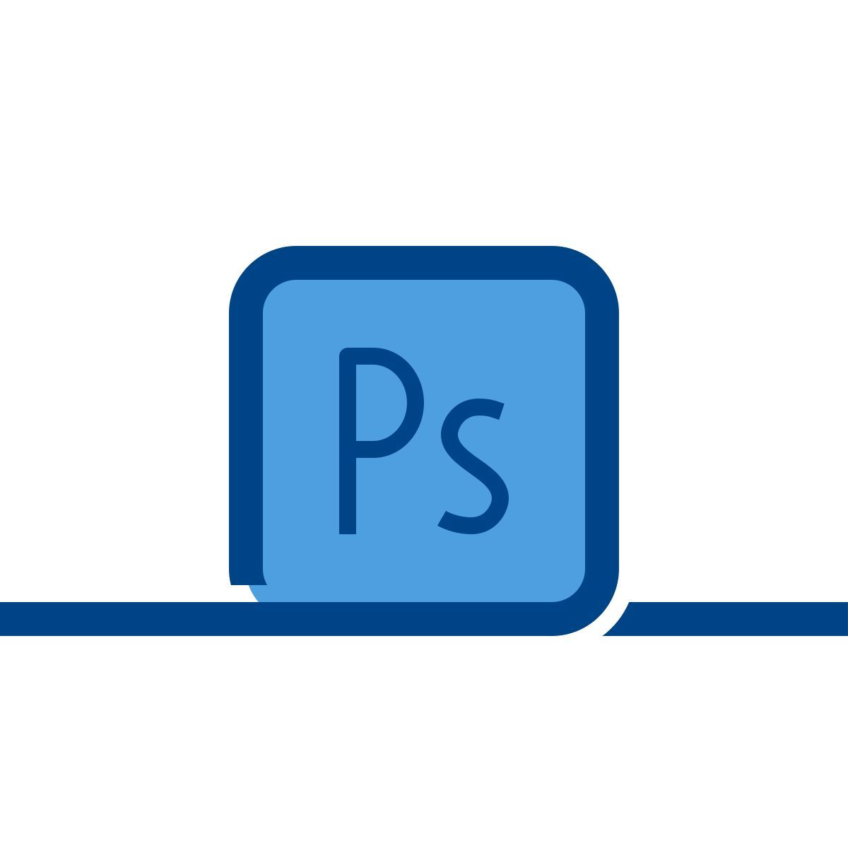 connect color style adobe公司的photoshop icon