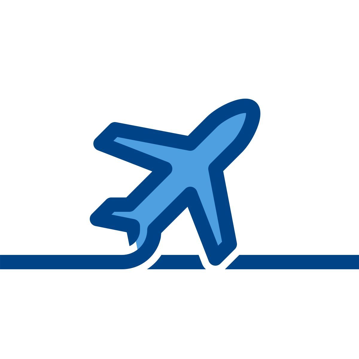 connect color style aéroport icon