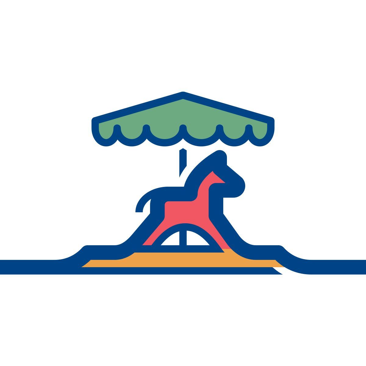 connect color style carrousel icon