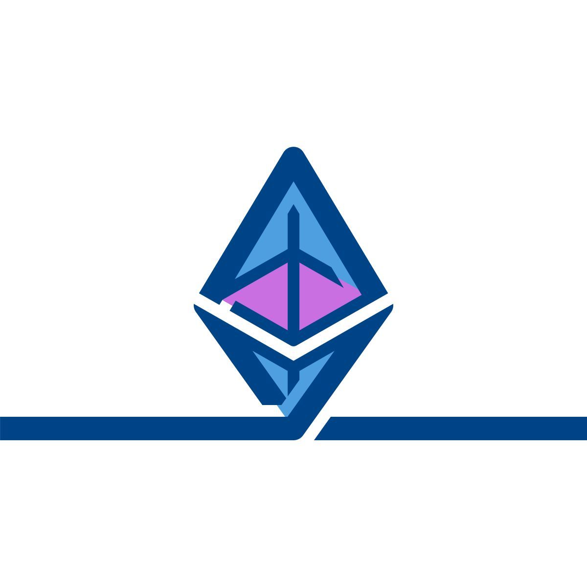 connect color style ethereum icon