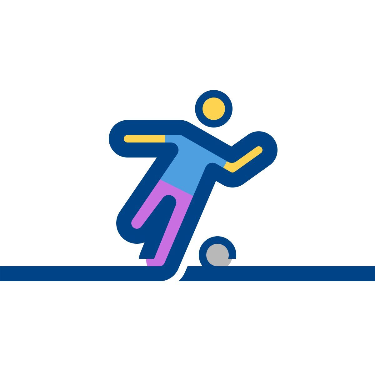 connect color style soccer icon