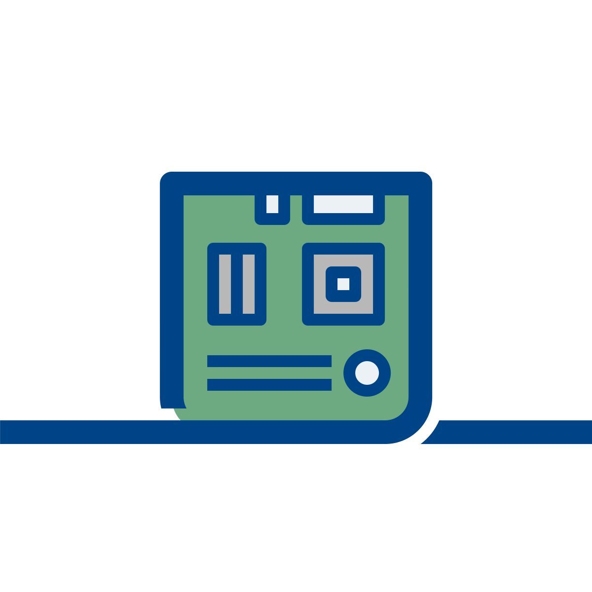 connect color style carte mère icon