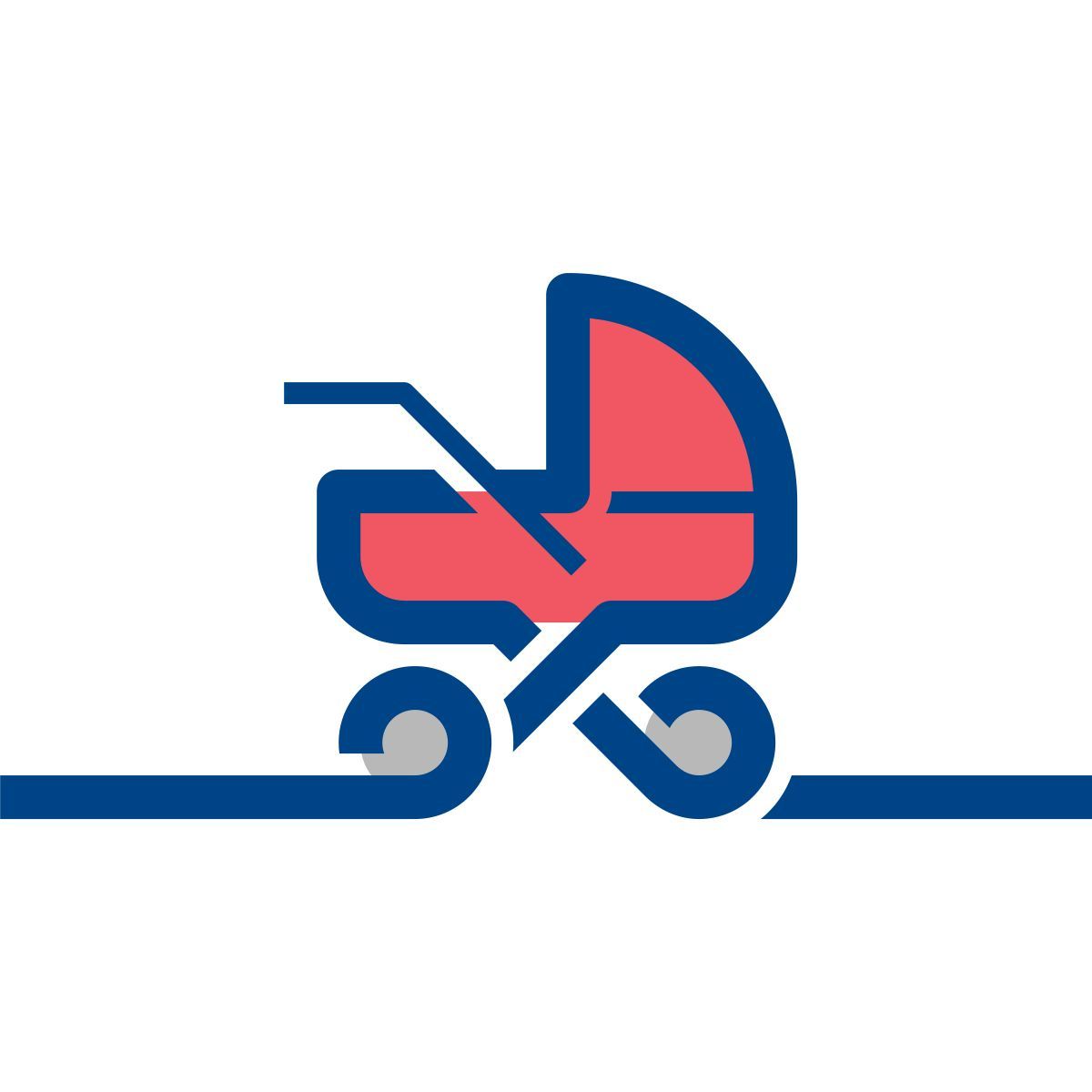 connect color style coche de niño icon