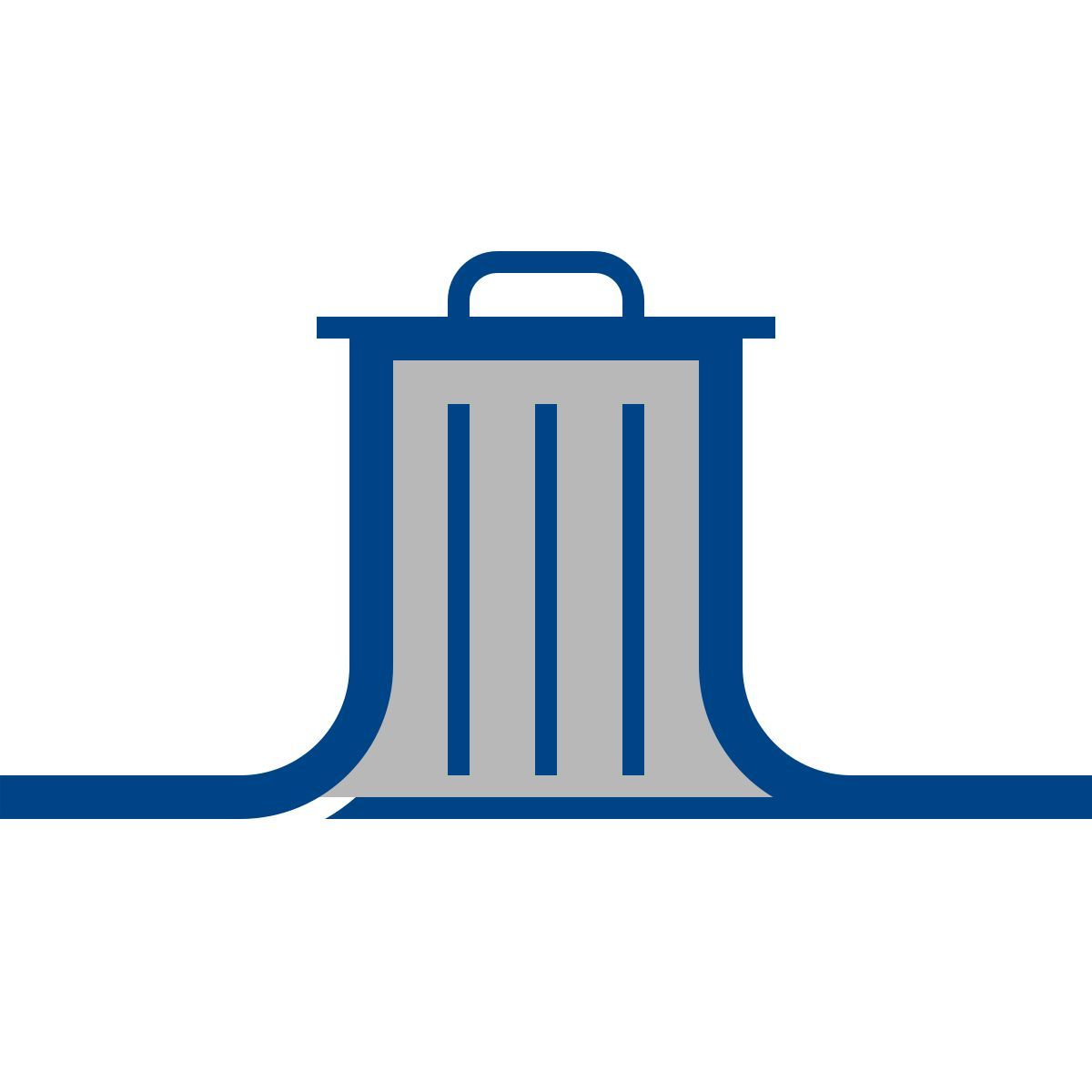 connect color style trash icon