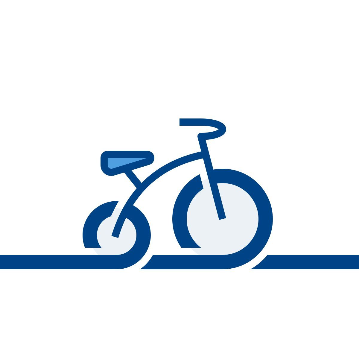 connect color style tricycle icon